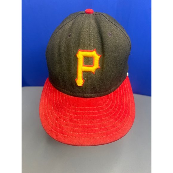 Casquette New Era 59Fifty Pittsburgh Pirates Rouge/Noir - Taille 7 1/4 (Occasion)